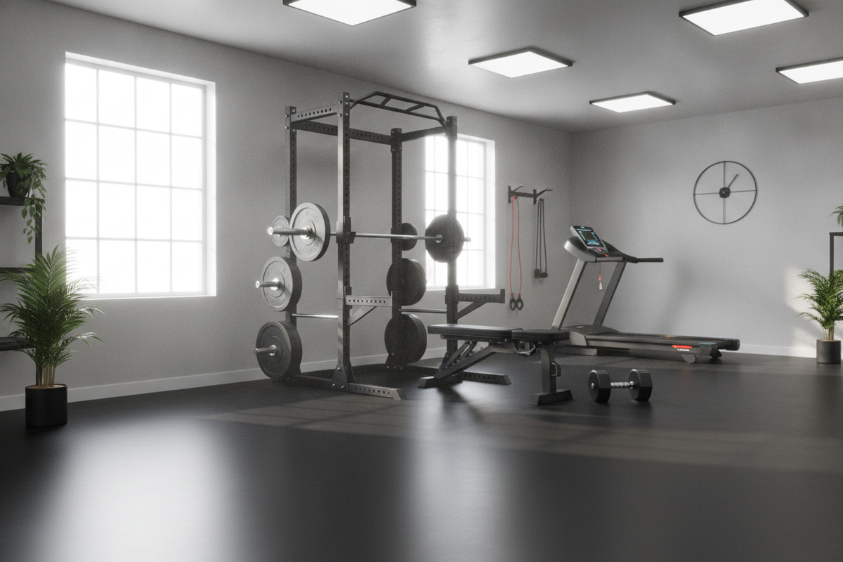 Exercise and Muscle Building: Movement Patterns, Workout Schedules, and Home Surface Setup