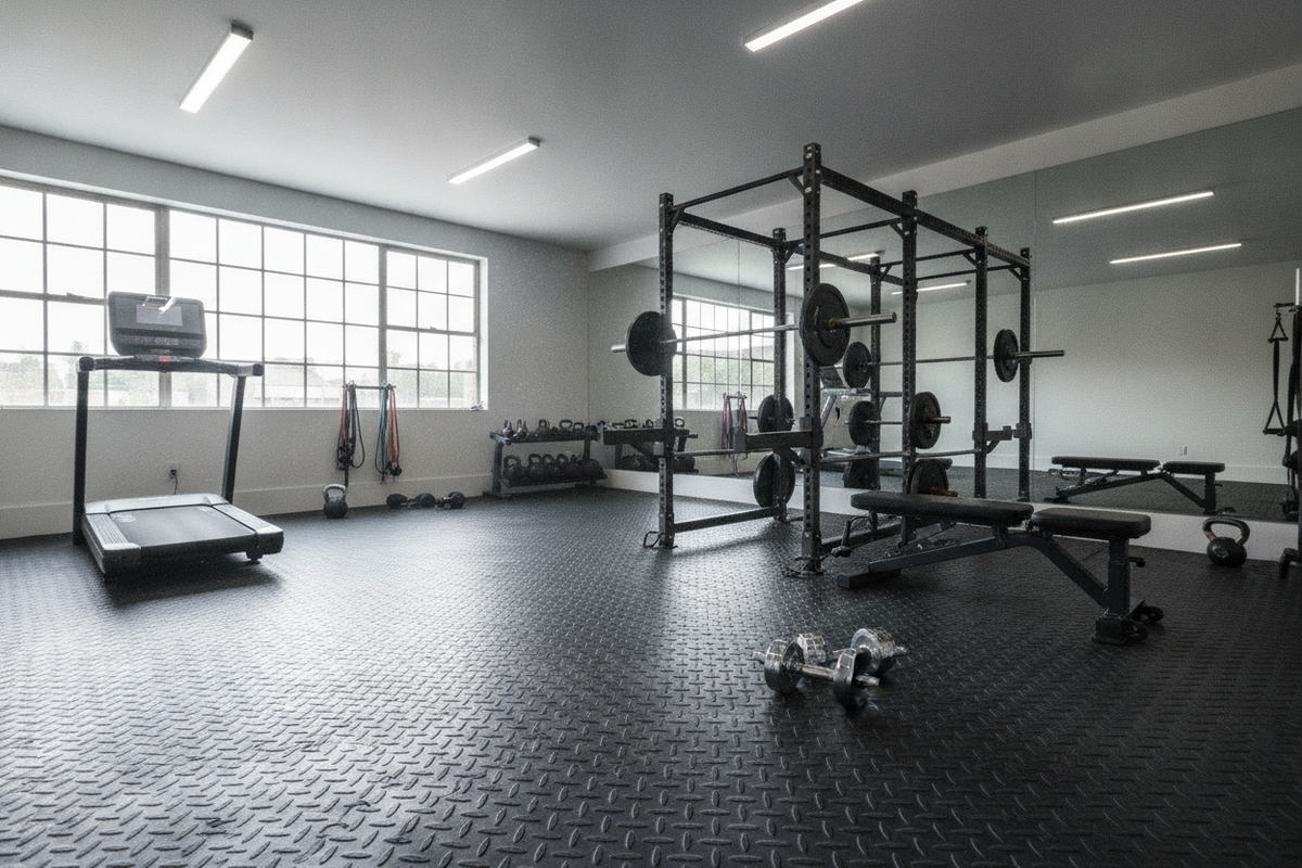 Bum and Hip Exercises: Movement Patterns, Surface Traction, and Home Gym Floor Staging