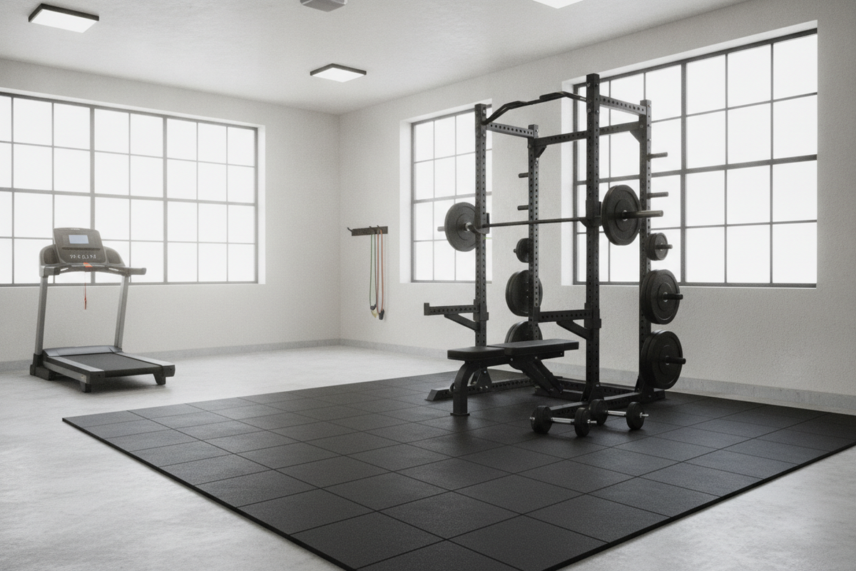 Squat and Bench Rack Guide: Dimensions, Setup Architecture, and Essential Floor Protection