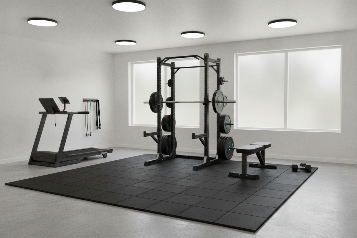 8x8 Gym Mat: Layout and Flooring Guide for Home Gyms