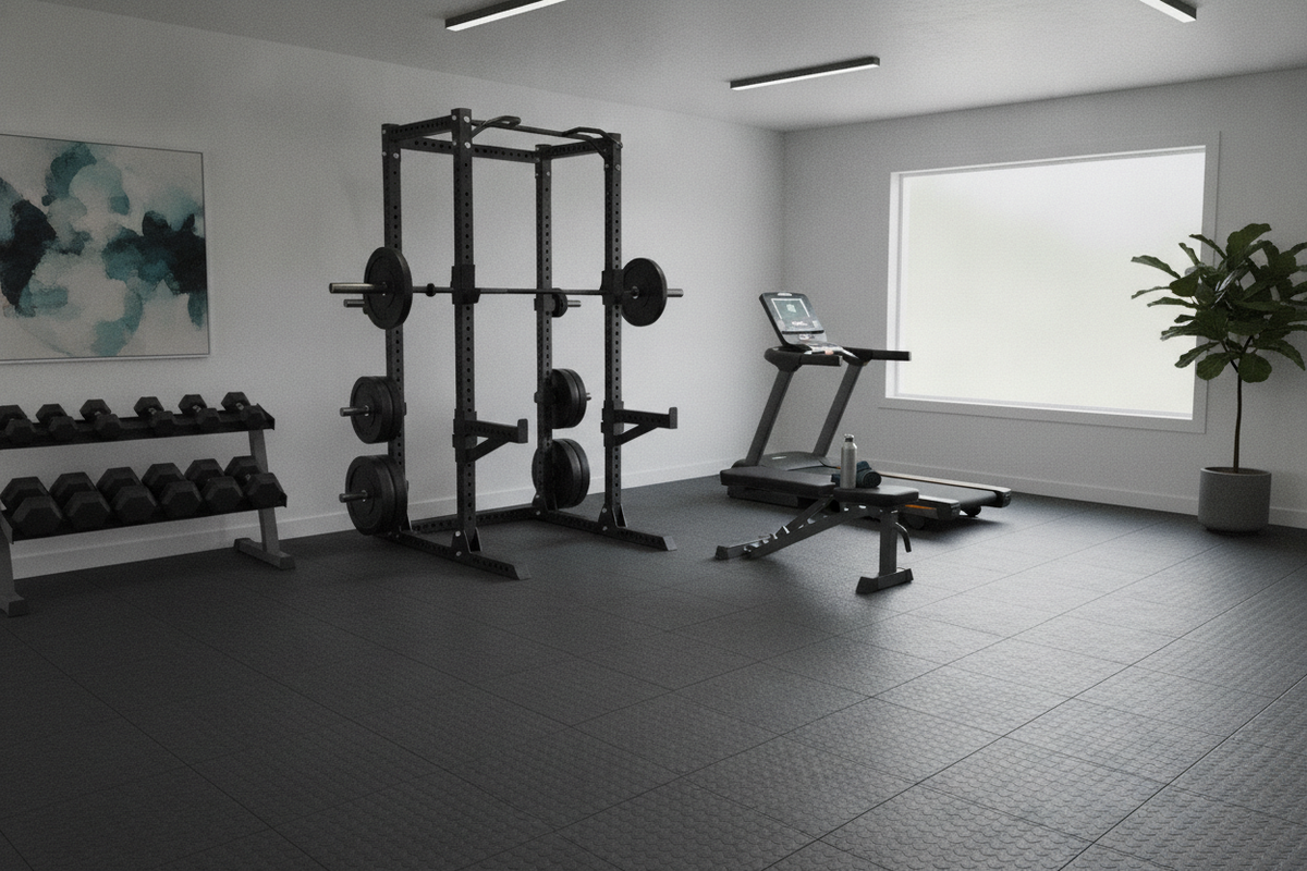 Rogue Gym Flooring Alternatives for Home Gyms