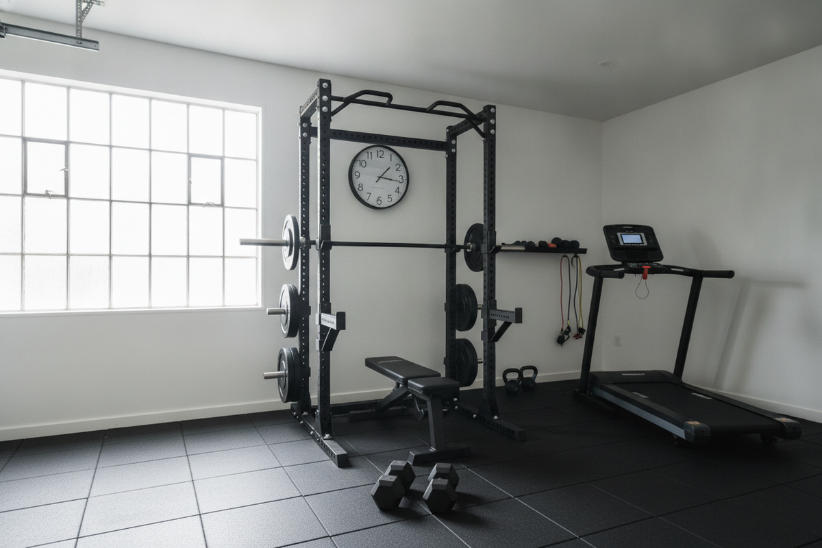Buttock Slimming Exercises and Home Gym Setup