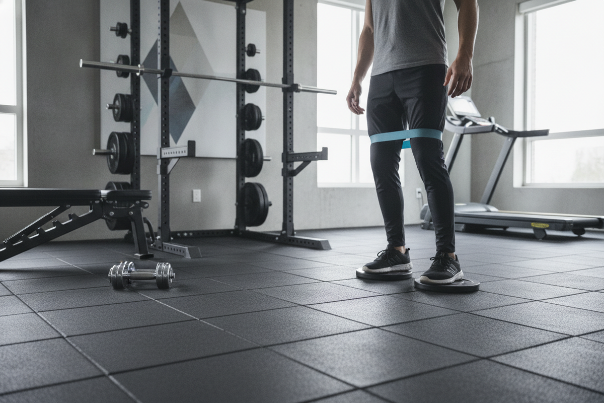 Closed Chain Hip Abduction: Exercises and Setup
