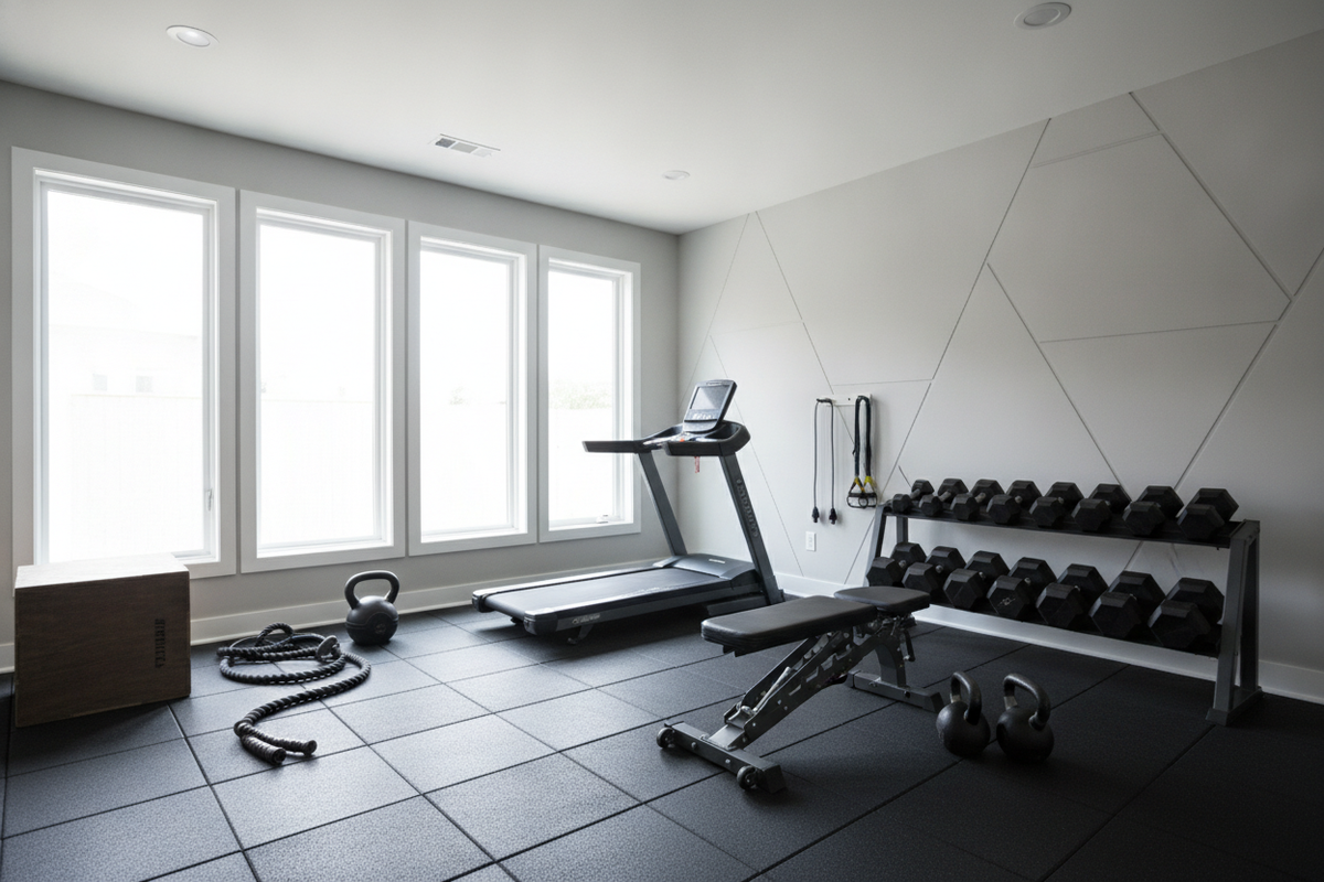 Cardio Exercises with Weights for Home Gym Workouts