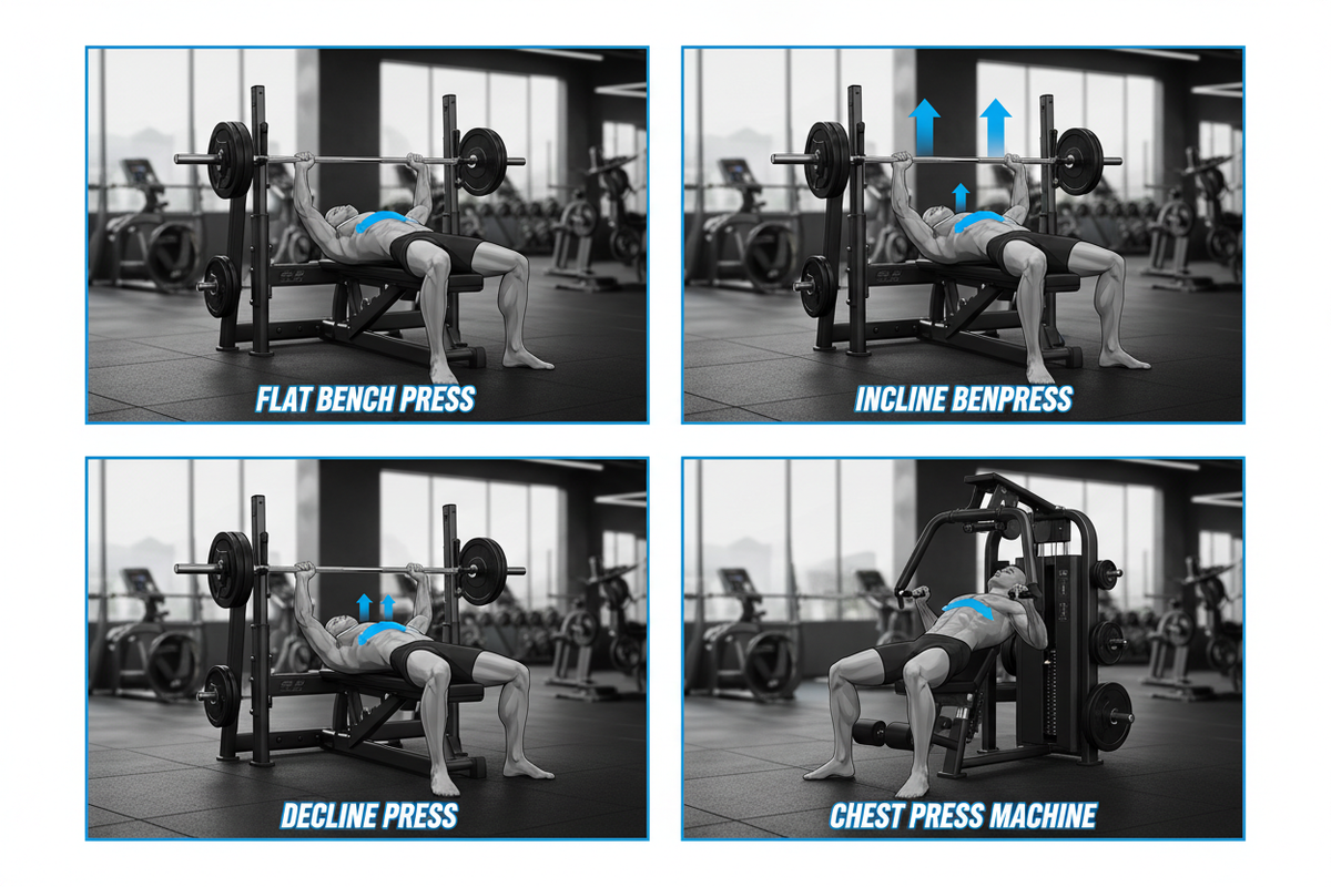 Guide to Bench and Chest Press Machine Types for Effective Workouts