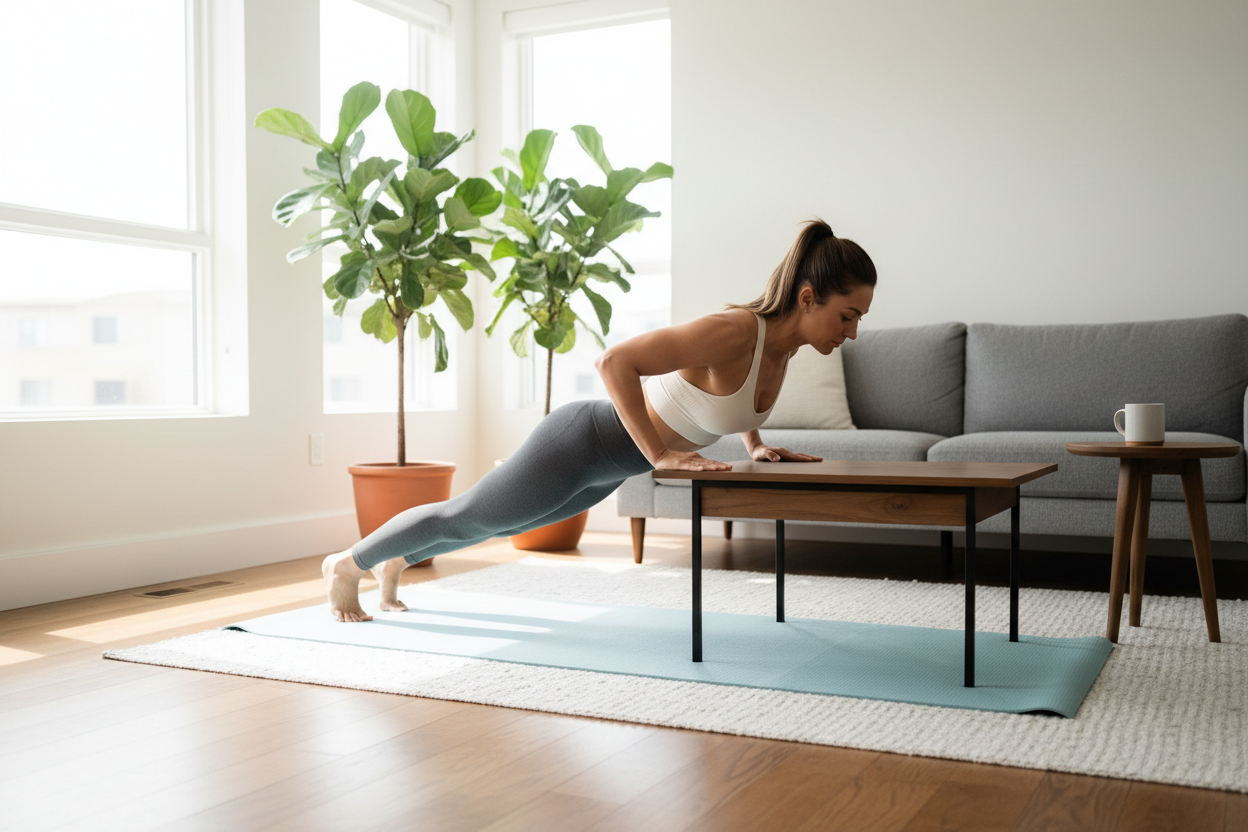 Home Chest Workouts for Women Without Equipment