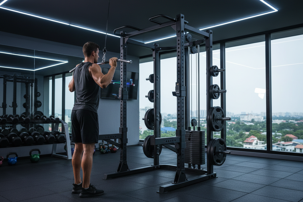 How a Power Rack with Weight Stack Can Keep You Motivated