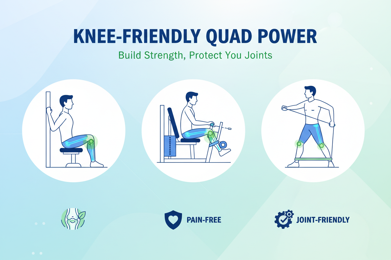 How to Build Strong Quads With Bad Knees (The Pain-Free Guide)