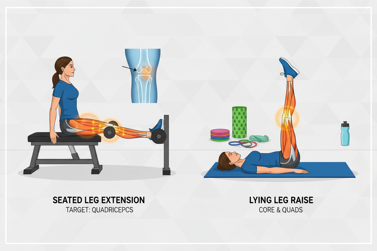 How to Rebuild Strength With Non Weight Bearing Quadriceps Exercises