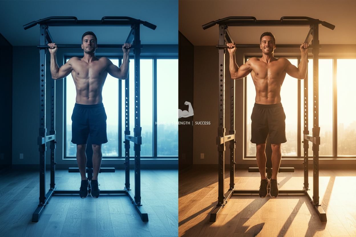 I Built My Own Power Tower at Home and Here's What Happened to My Fitness