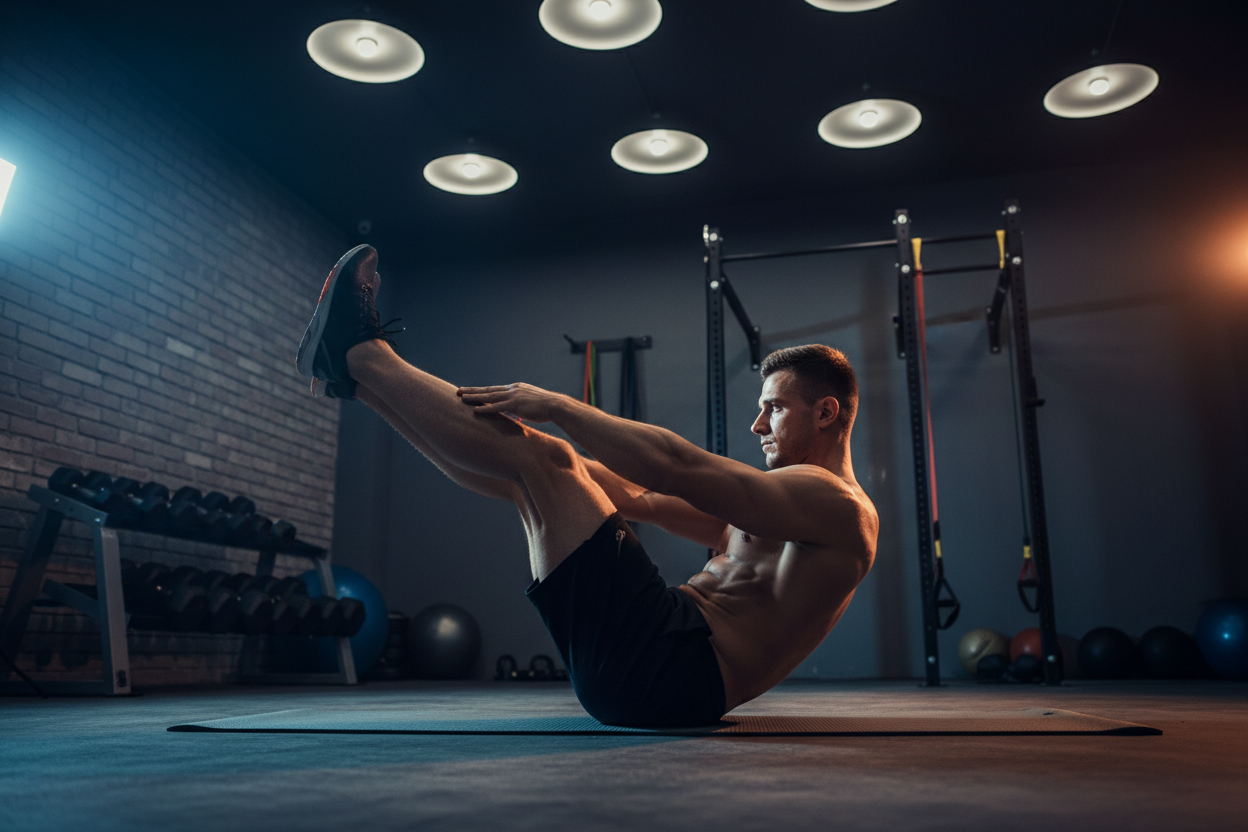 How to Build a Bulletproof Core With Leg Lift Sit Ups