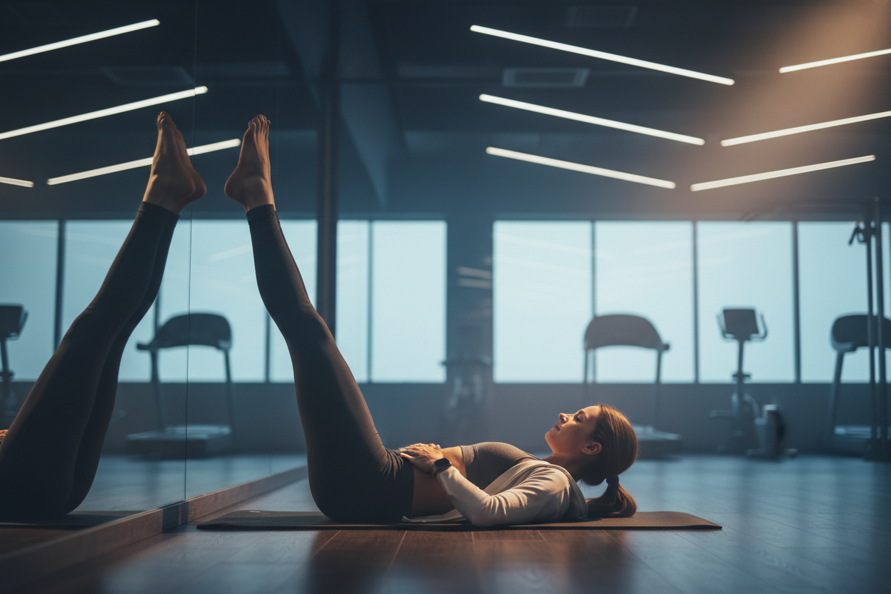 How to Reset Your Body With Just the Lift Legs Up Pose