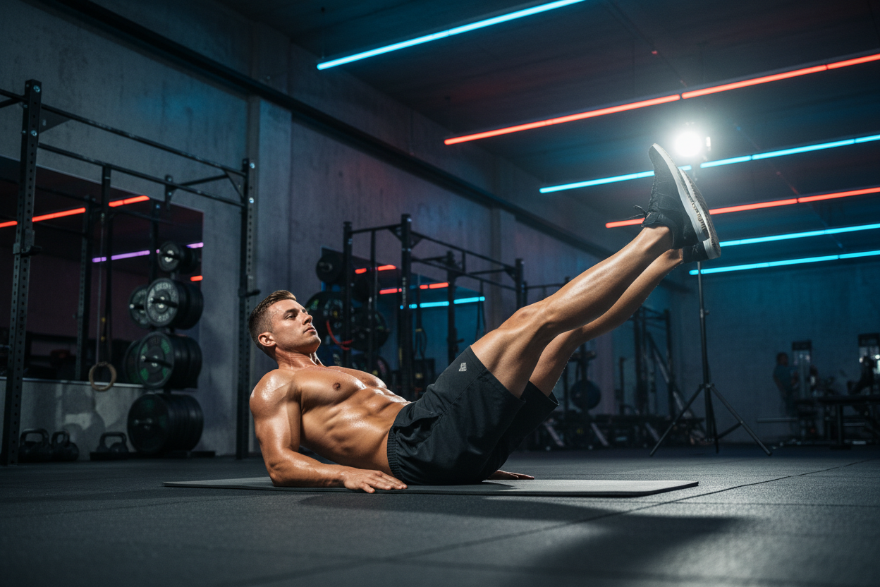 How to Build a Bulletproof Core With Around the World Leg Raises