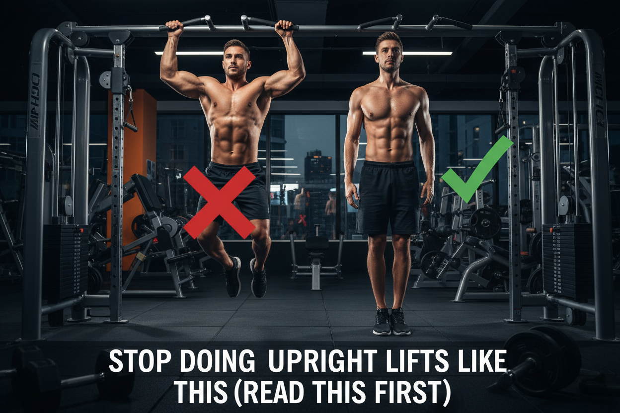 Stop Doing Upright Leg Lifts Like This (Read This First)