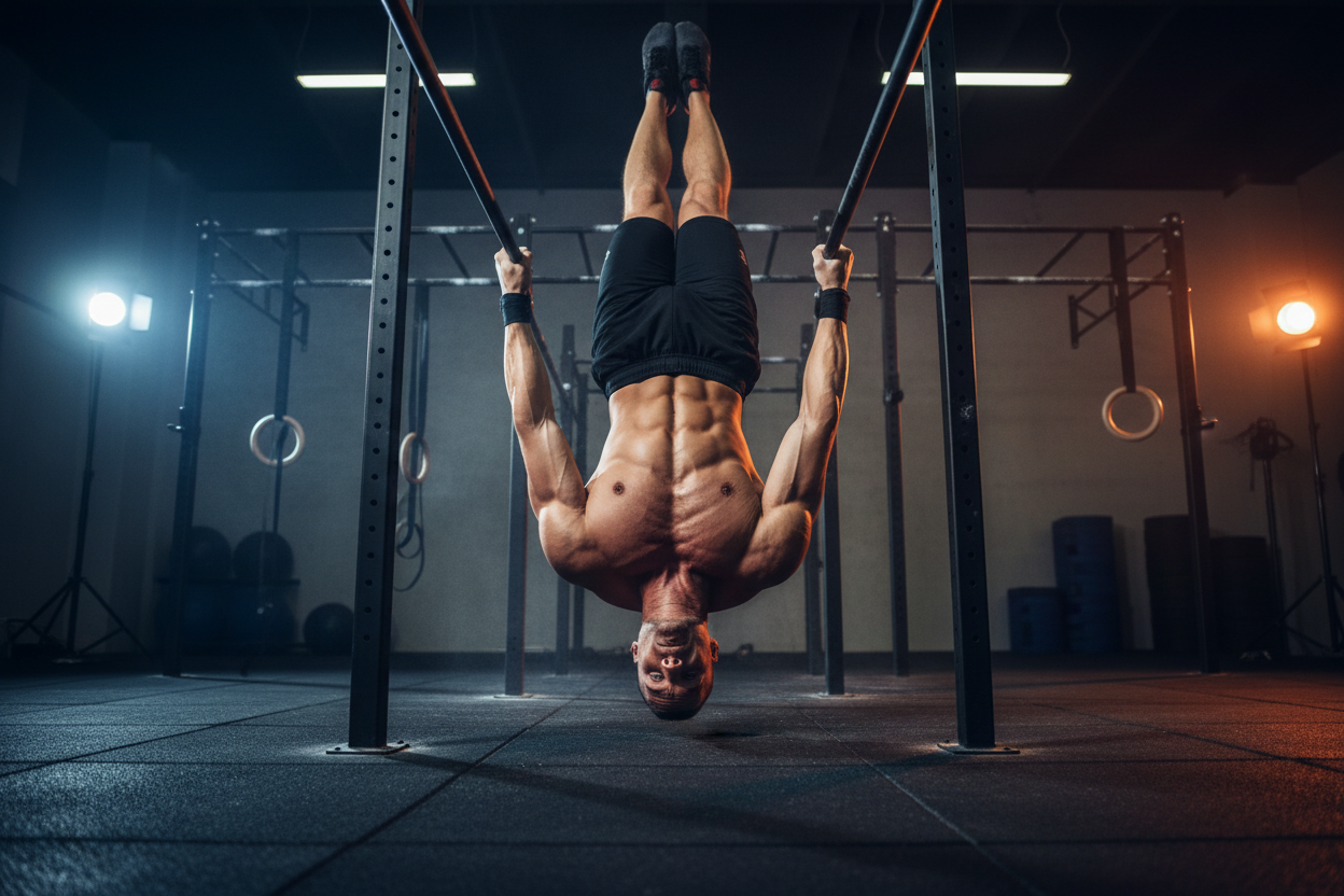 Inverted Leg Raises: How to Build Iron Abs Without Weights