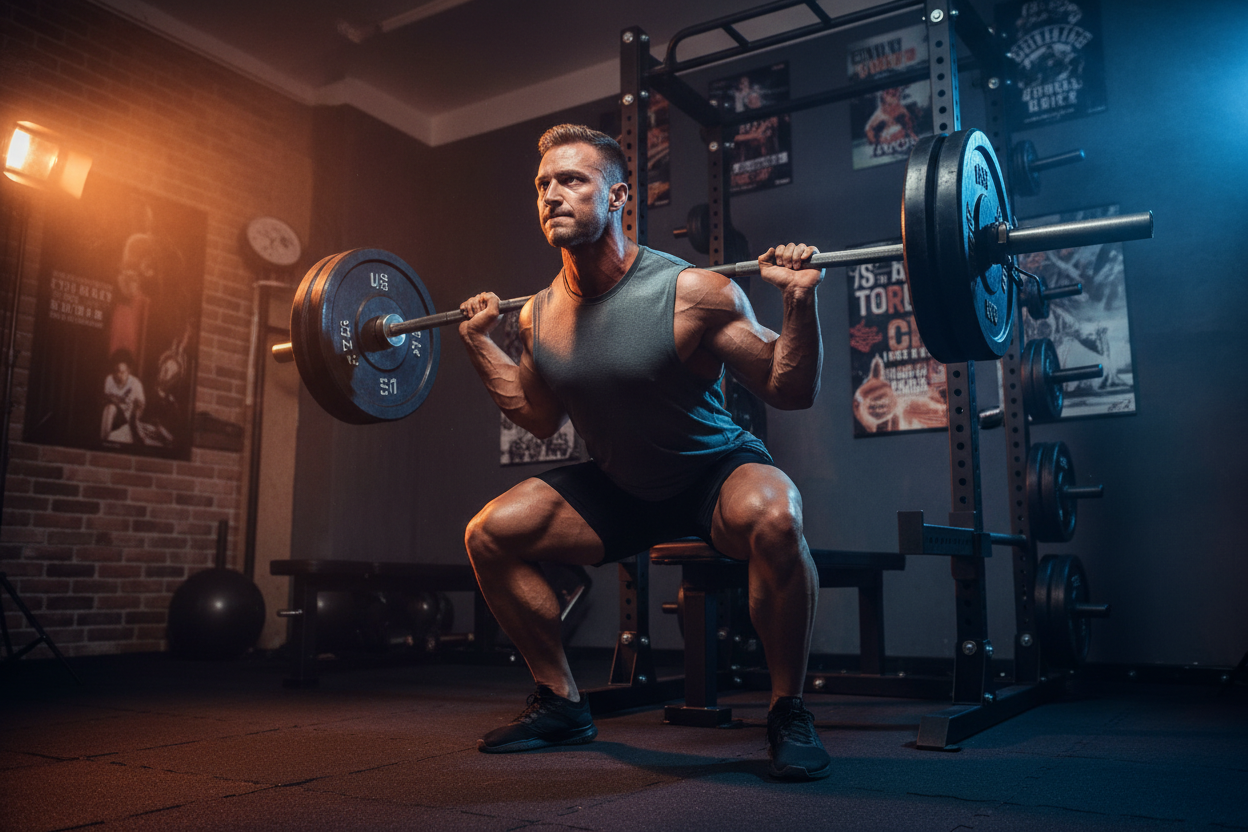 How to Build Massive Legs With Just a Barbell (The Scientific Guide)
