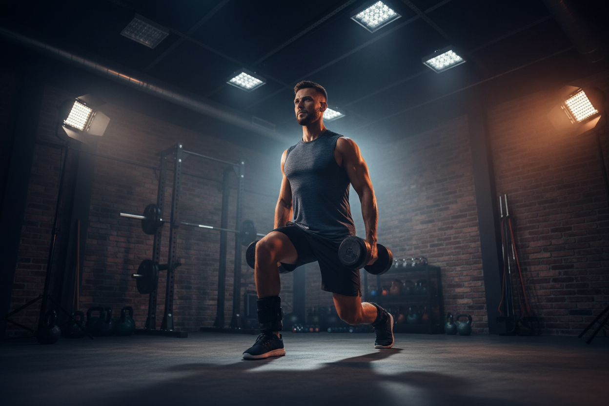 How to Build Athletic Power With Leg Weights Exercises