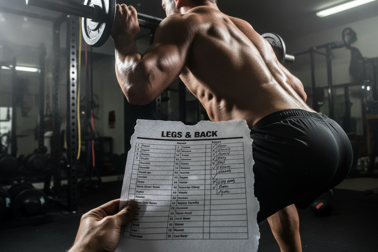 Mastering the P90X Legs and Back Worksheet for Maximum Muscle Growth