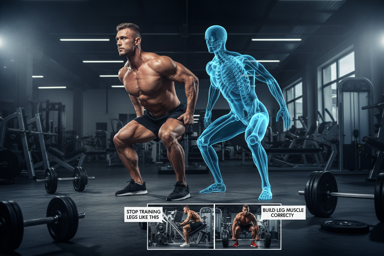 Stop Training Legs Like This: How to Build Leg Muscle Correctly