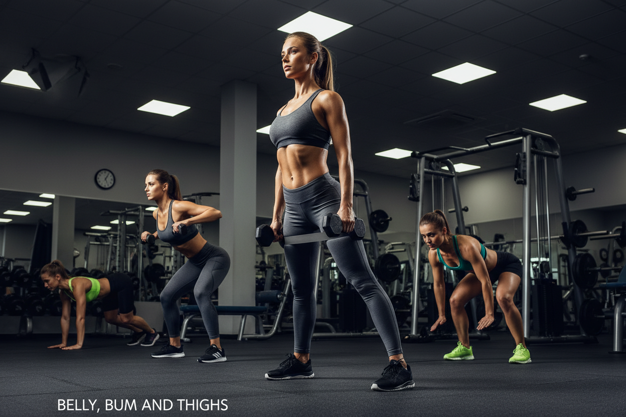 How to Tone Your Physique With This Belly Bum and Thigh Workout