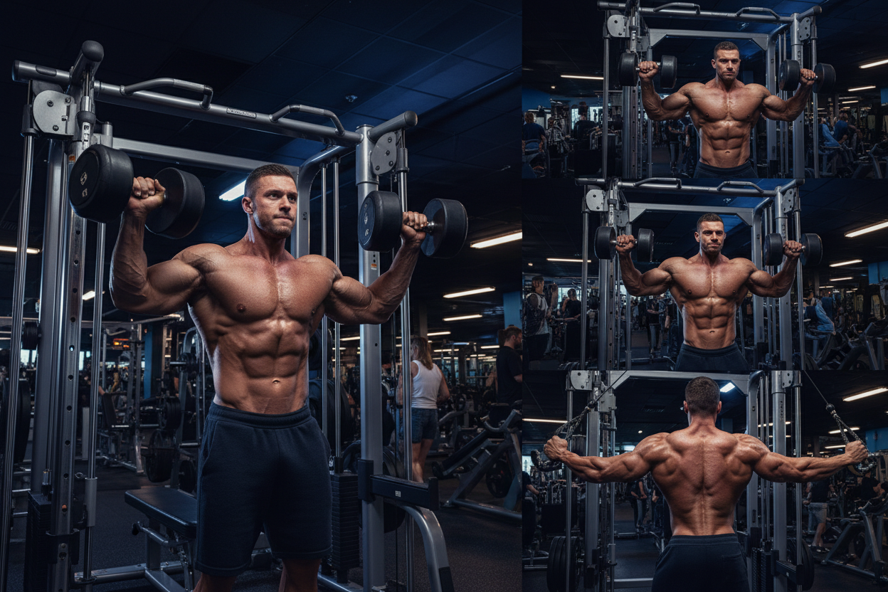 Build 3D Delts: The Ultimate Gym Routine for Shoulders