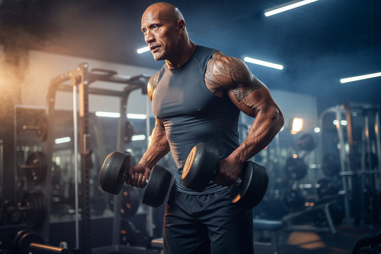 The Rock Workout Shoulders: Building Boulder Delts the Johnson Way