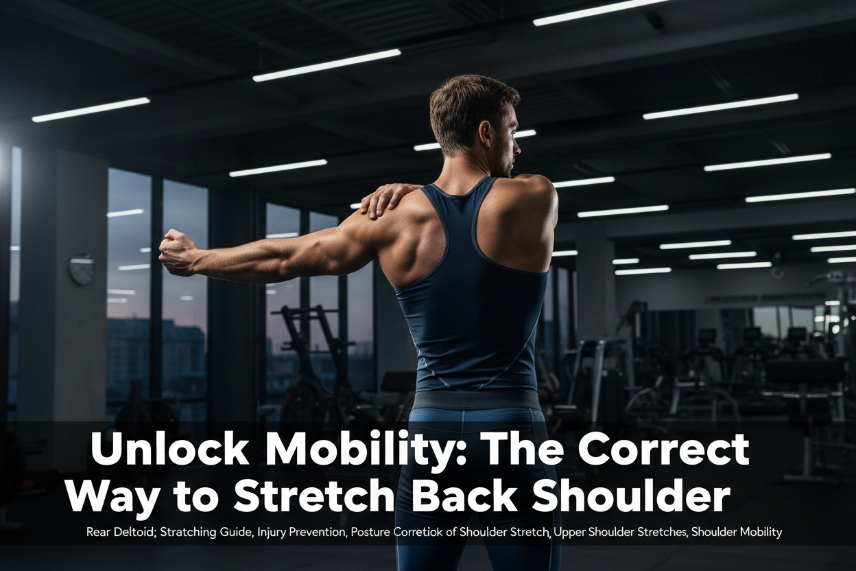 Unlock Mobility: The Correct Way to Stretch Back Shoulder