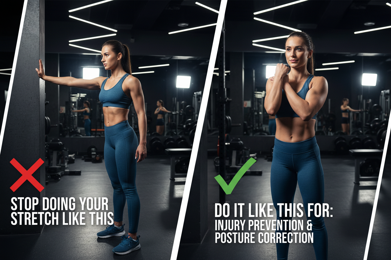 Stop Doing Your Stretch Front of Shoulder Routine Like This