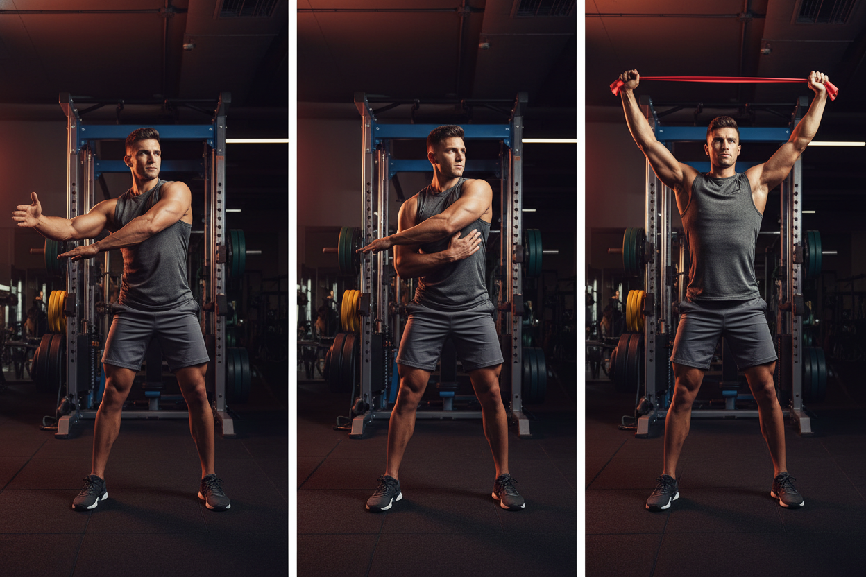 Unlock Overhead Power With Dynamic Pre Workout Shoulder Stretches