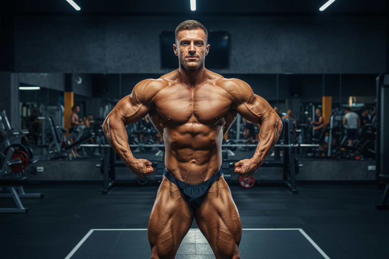 How to Flex Shoulder Muscles for Maximum Width