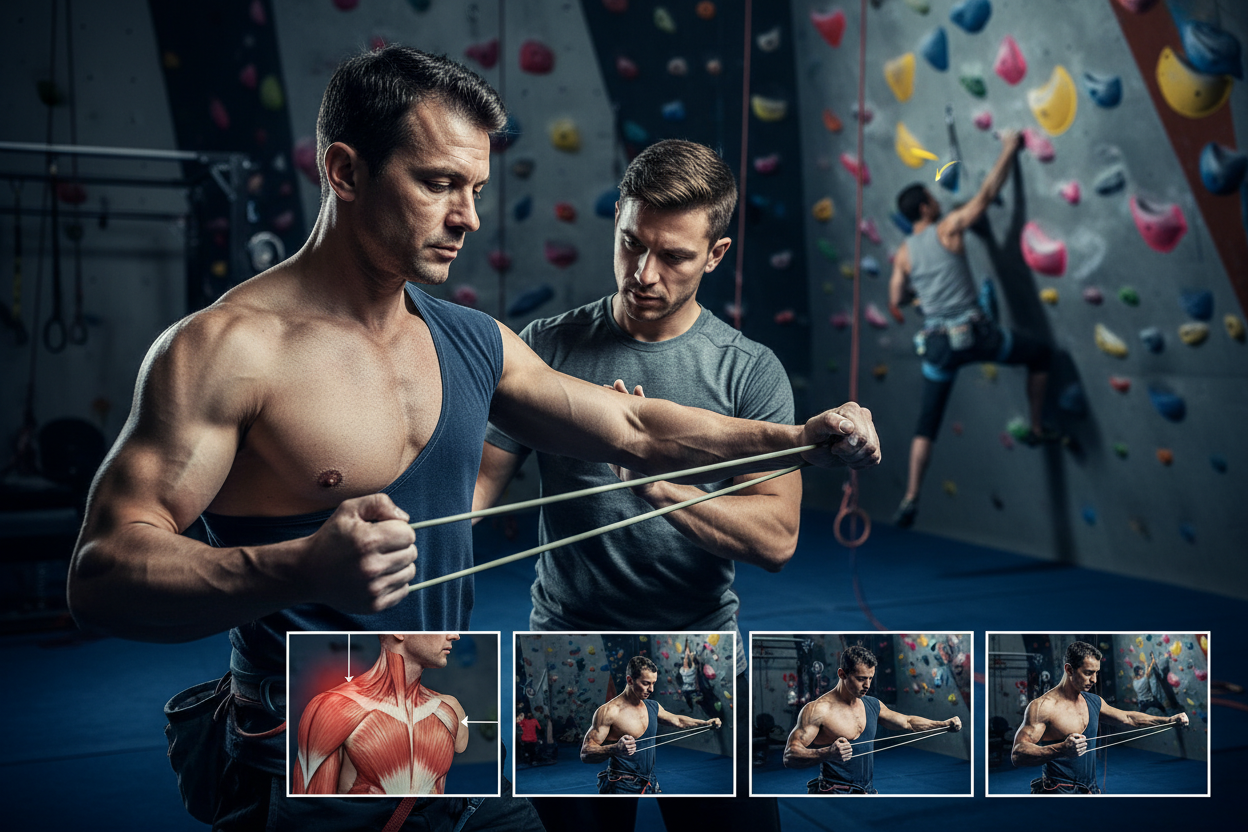 Why Your Climbing Shoulder Pain Won't Go Away (And How to Fix It)