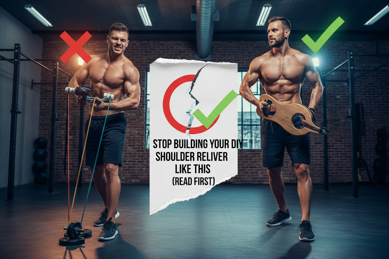 Stop Building Your DIY Shoulder Reliever Like This (Read First)