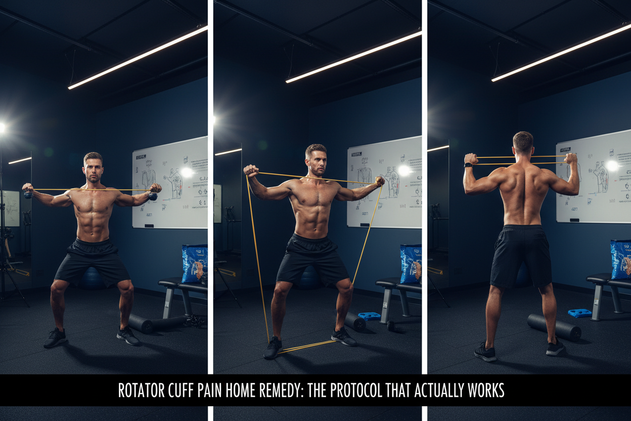 Rotator Cuff Pain Home Remedy: The Protocol That Actually Works