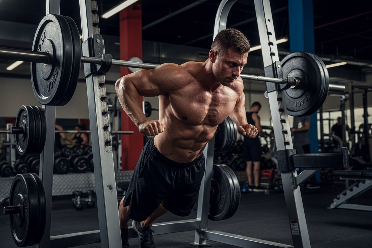 Explode Chest Growth With The Smith Machine Push Up Pyramid