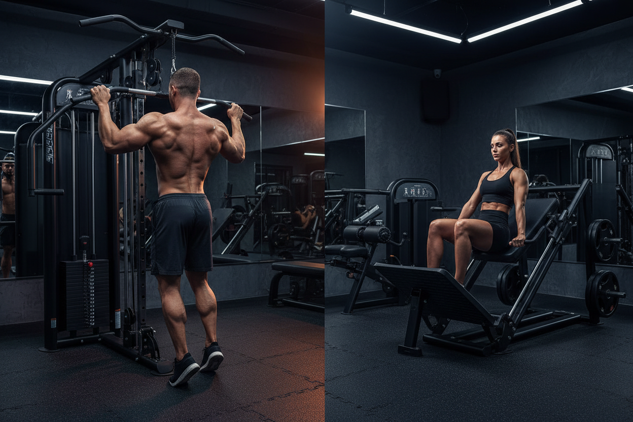 How to Build Real Muscle Using Only Weight Machines
