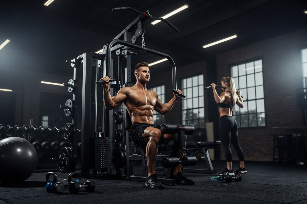 How to Build Real Muscle With A Multi Weight Machine