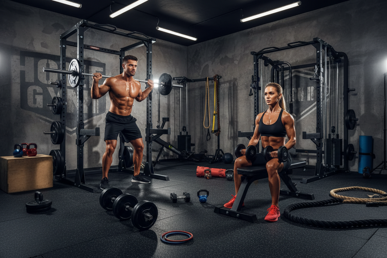 Building a Powerhouse Setup With the Best Affordable Home Gyms