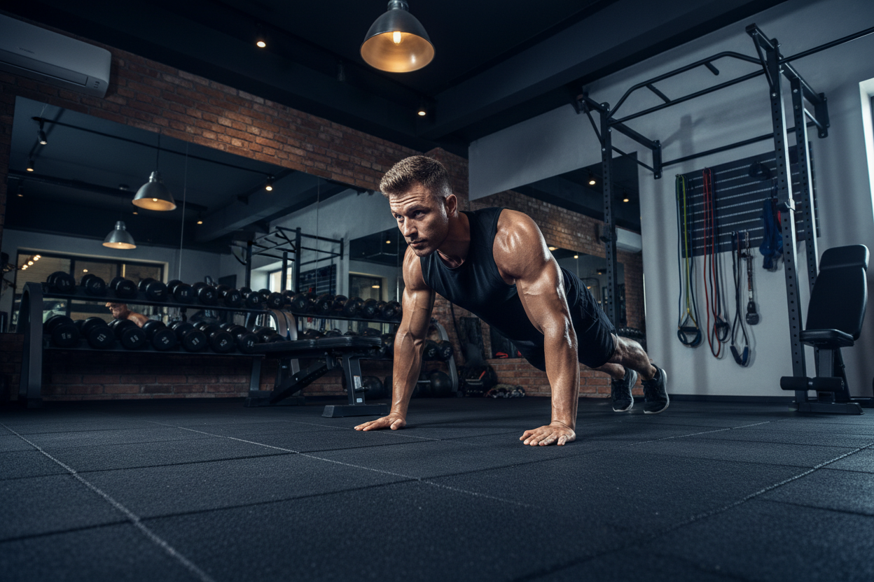 How to Build Real Muscle With a Simple Exercise Routine for Home Gym