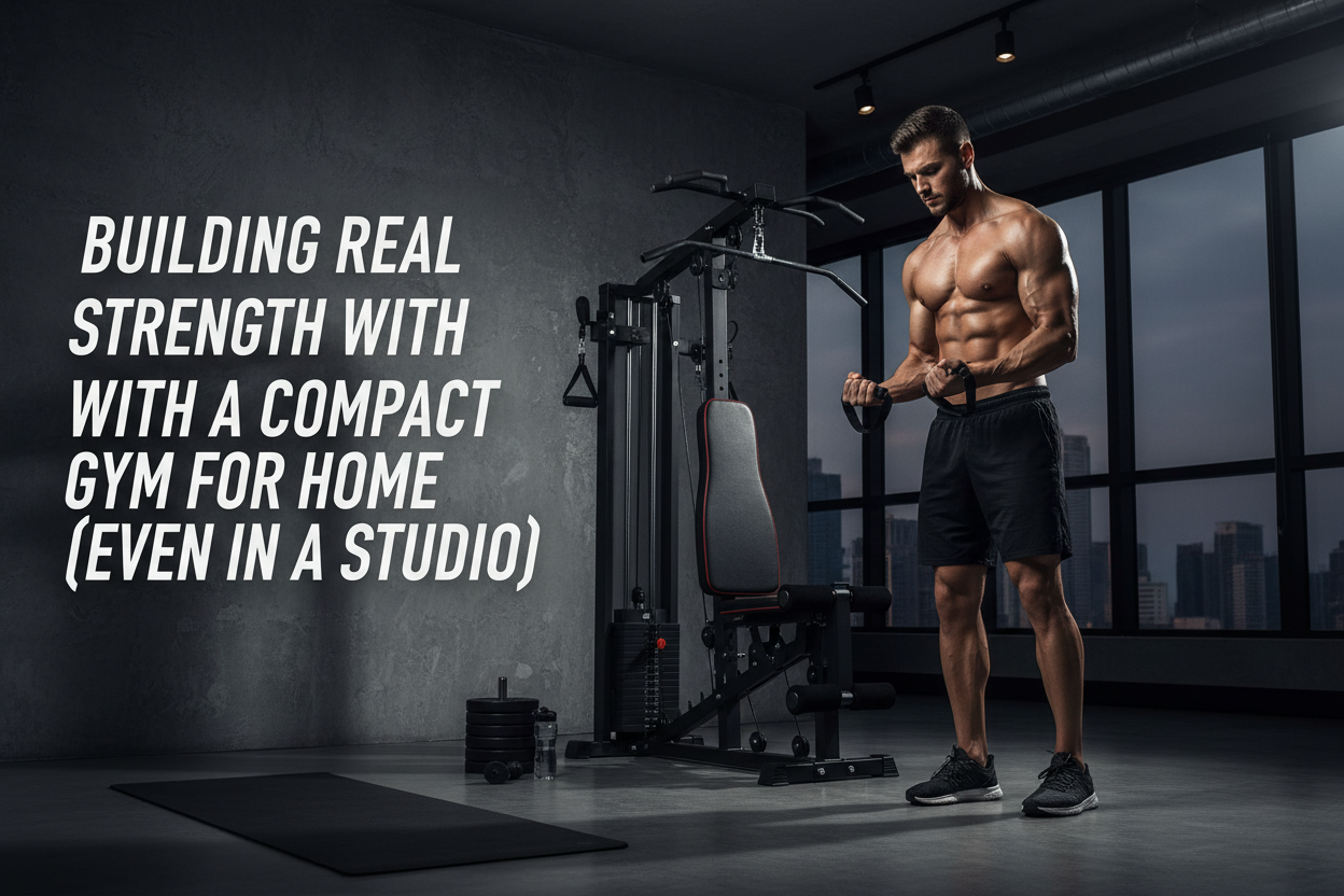 Building Real Strength With a Compact Gym for Home (Even in a Studio)