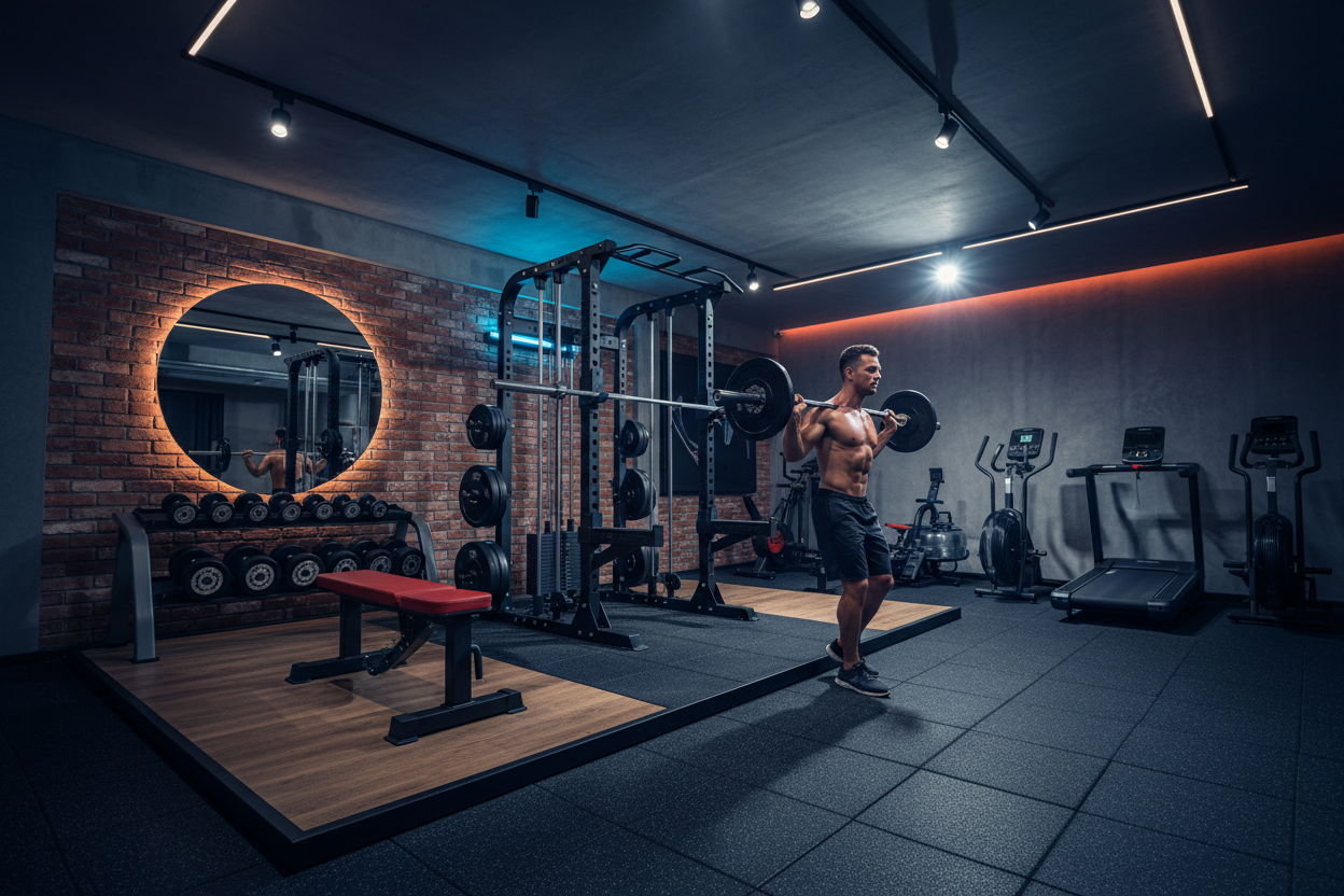 Designing the Coolest Home Gyms: A Blueprint for Luxury Fitness