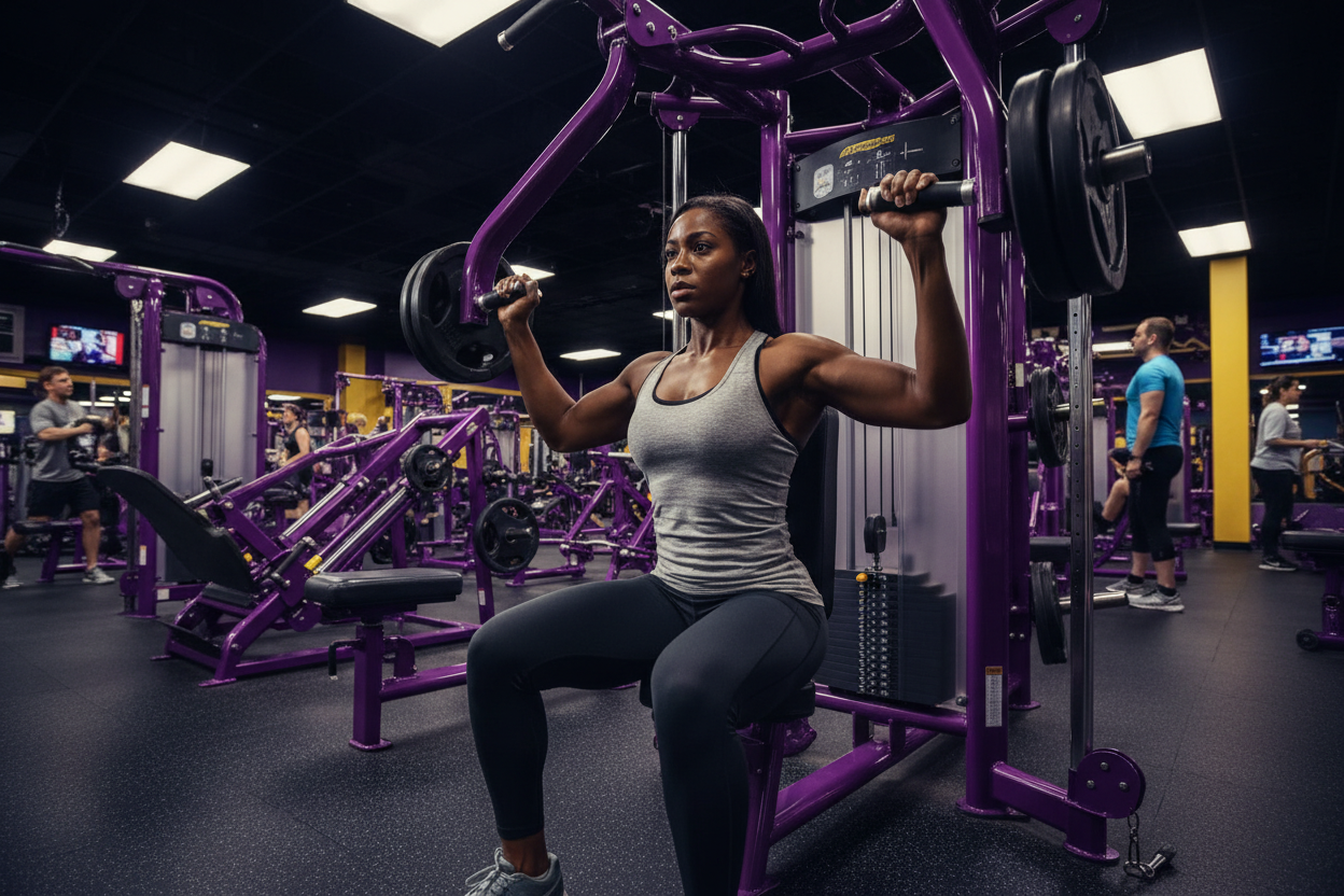 How to Build Real Muscle With a Planet Fitness Machine Workout