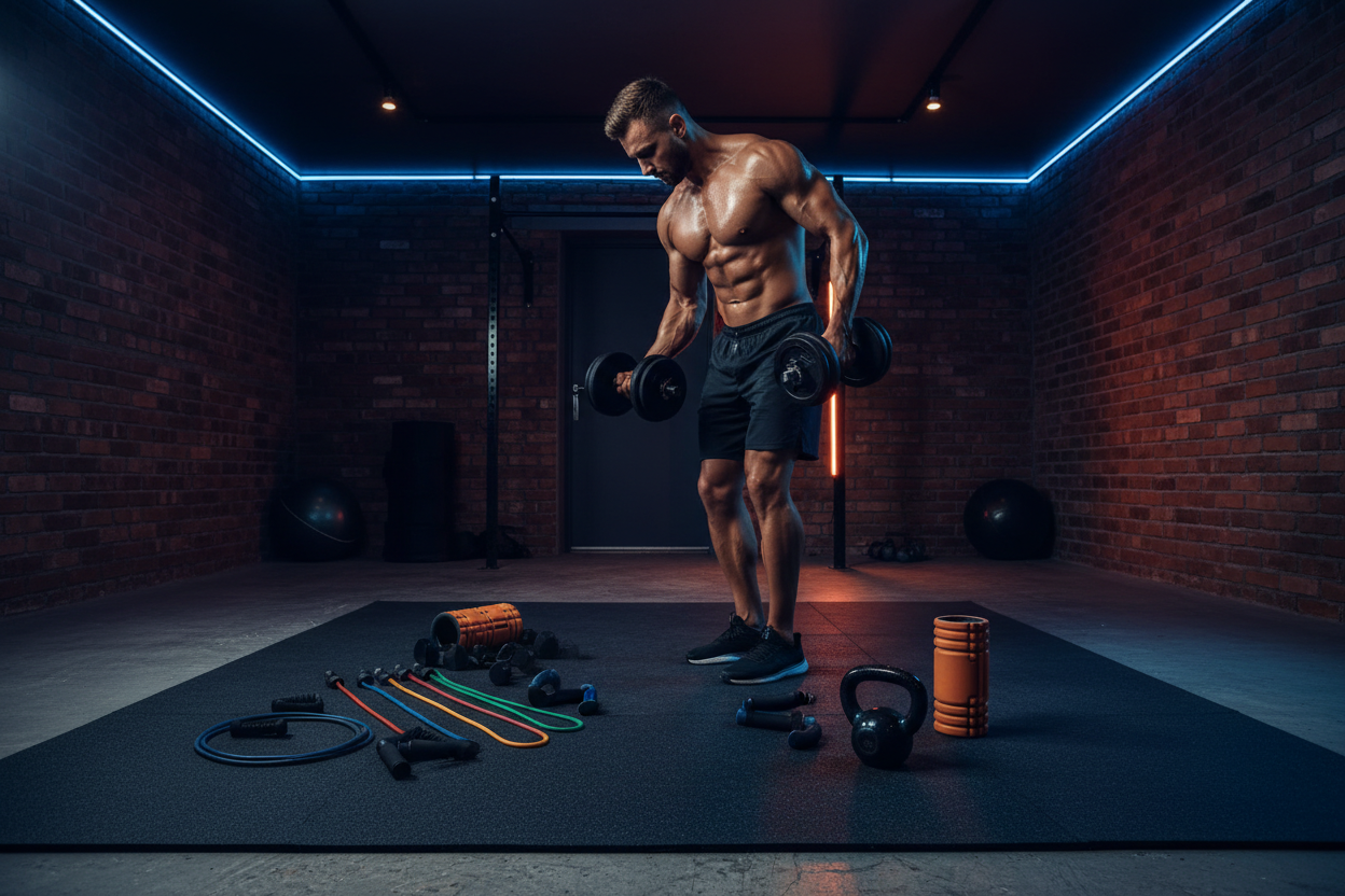 Build A Complete Physique With Basic At Home Workout Equipment