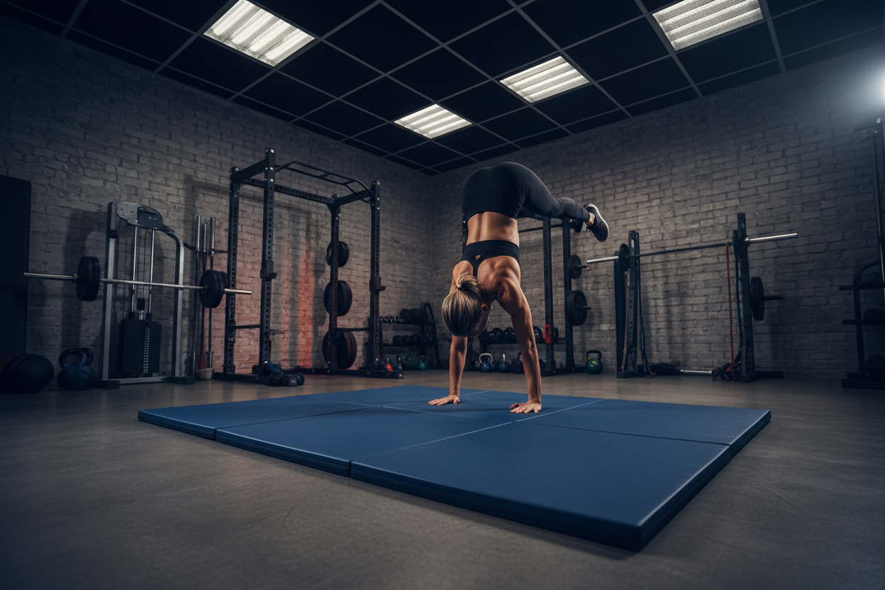 How to Build a Safer Home Gym With a Tri Fold Exercise Mat