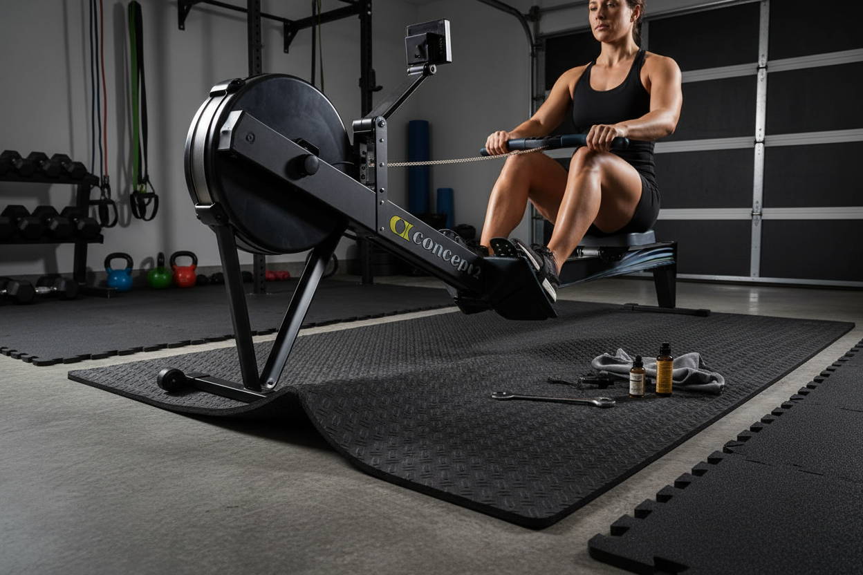 Concept 2 Rower Mat Guide: Protecting Your Floor and Your Erg
