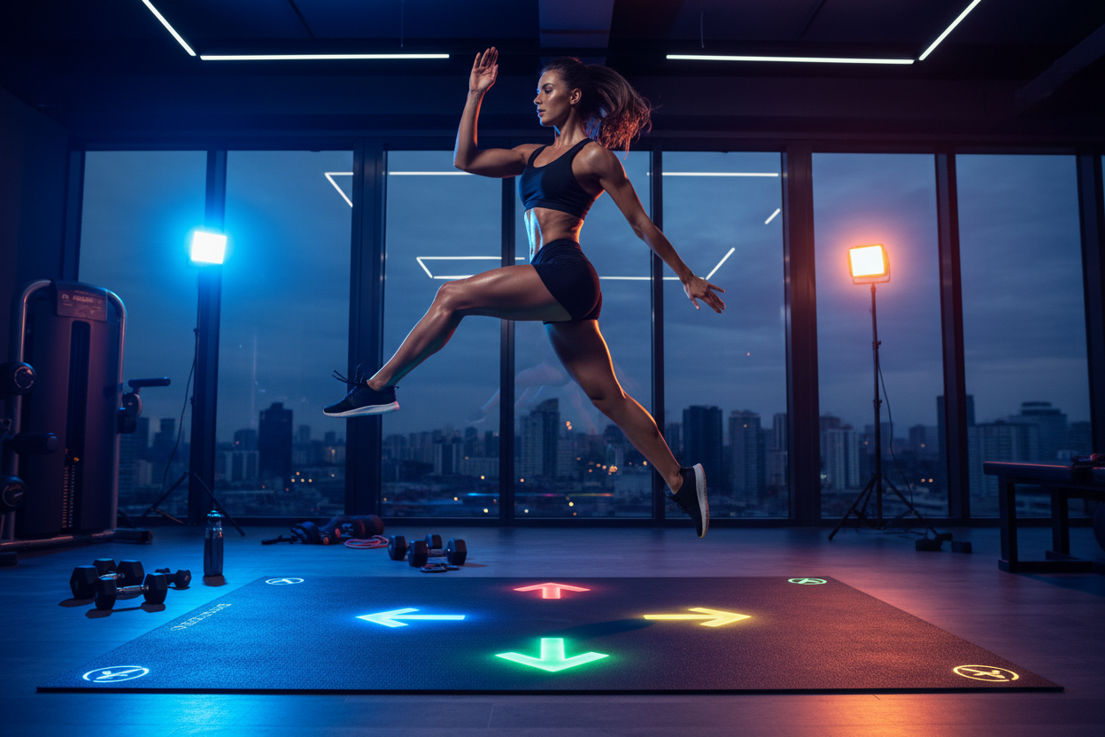 How to Master Home Cardio With Just an Exercise Dance Mat