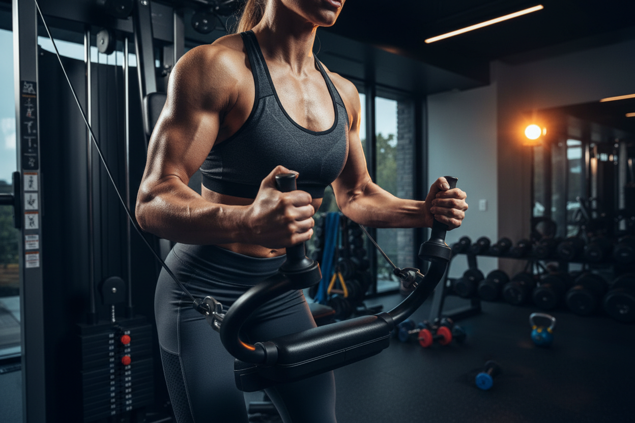 Build Powerful Definition With Exercise Equipment for Upper Arms