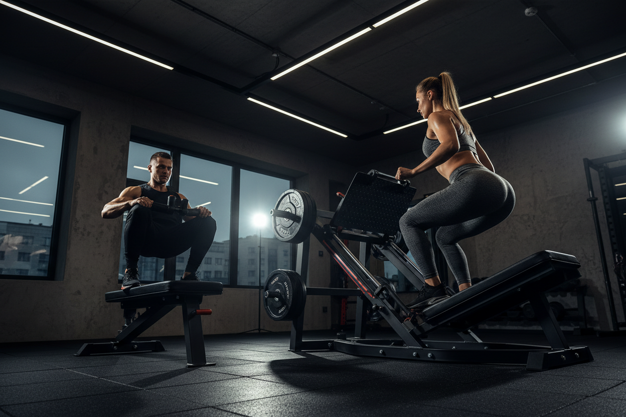 Mastering Gym Machines for Squats: The Ultimate Leg Growth Guide