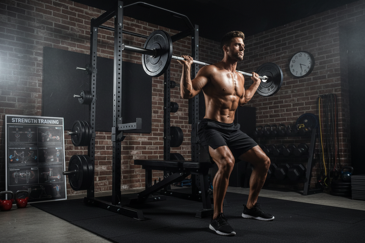 Build a Full Home Gym With Just a Bench Squat Machine