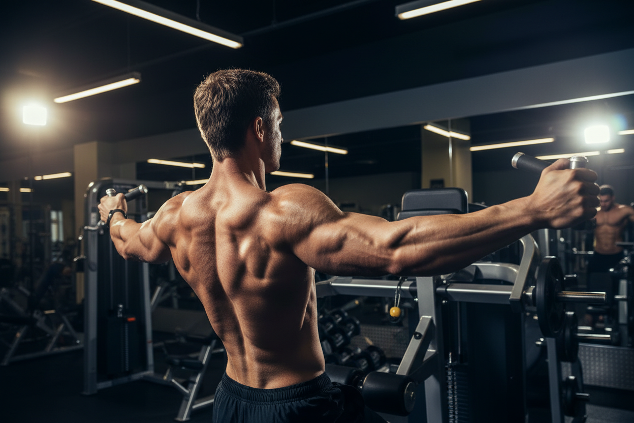 Build A Massive V-Taper With This Back Shoulder Exercise Machine
