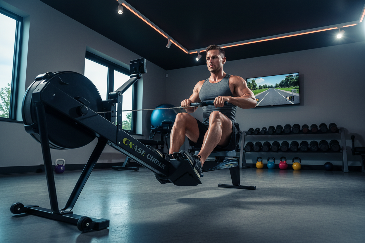 Mastering a Rowing Machine Workout for Total Body Power